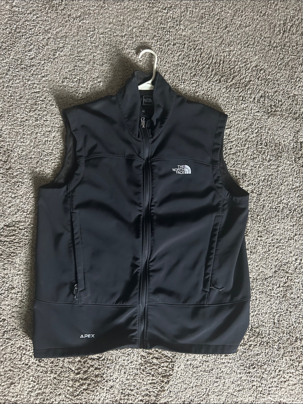 The North Face Men's Black Apex Softshell Vest